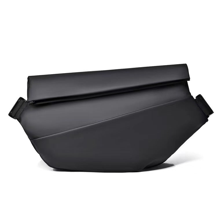 Mens Waterproof Crossbody Bag Solid Oxford Cloth Slim Fit