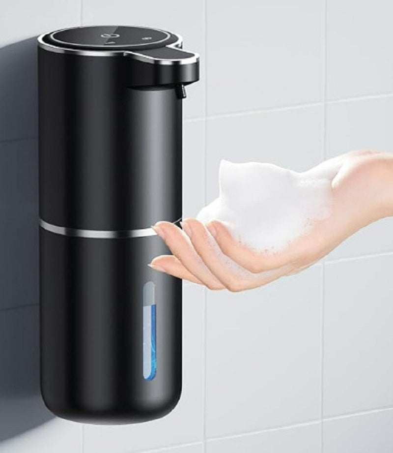 Automatic Touchless Foaming Soap Dispenser – 380ml USB Rechargeable with 4-Level Foam Control