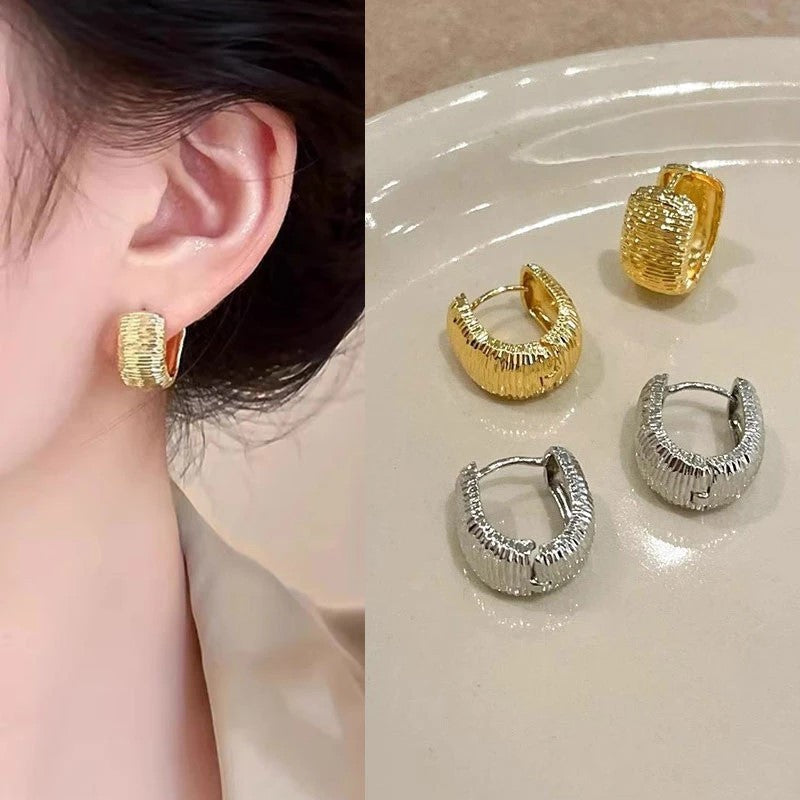 Fashion Normcore Style Gold Ear Clip Women