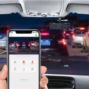 Hidden Car Dash Cam – Simple Black Compact Driving Recorder