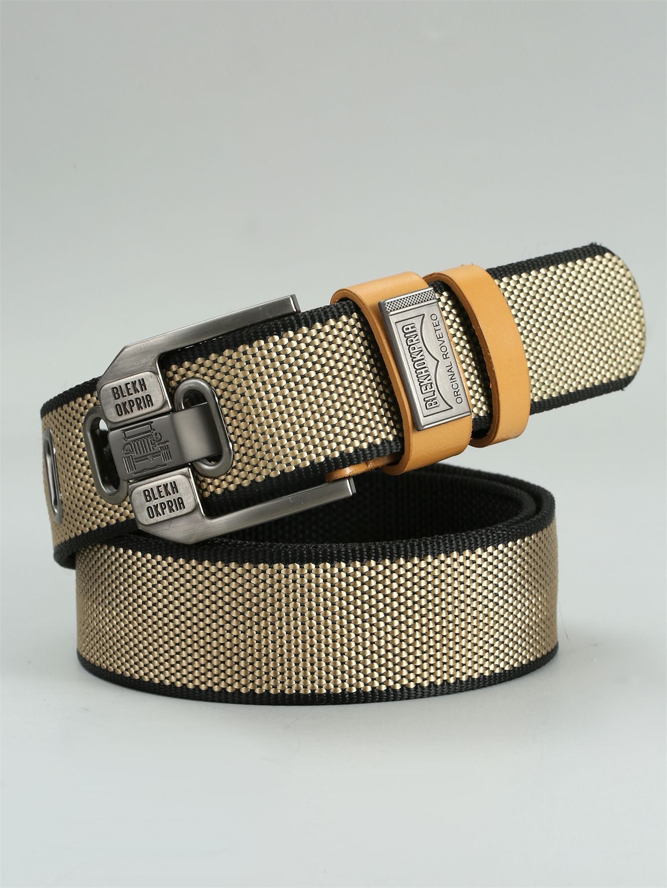 Men's Pin Buckle Canvas Cargo Belt