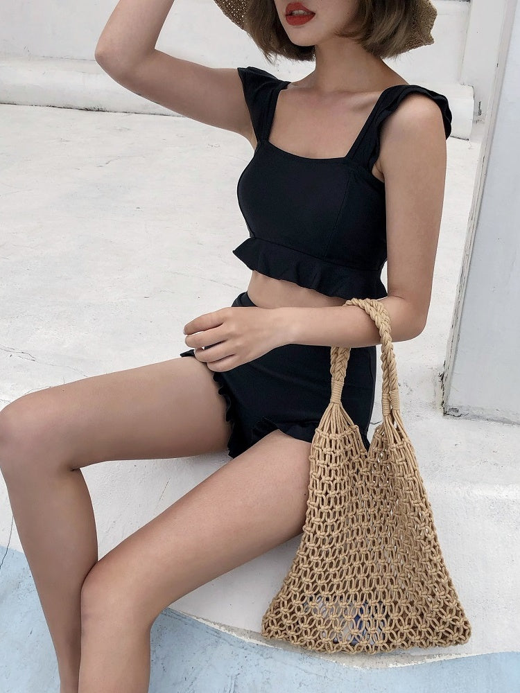 Women’s Sexy Split Bikini Set – Beach Swimwear