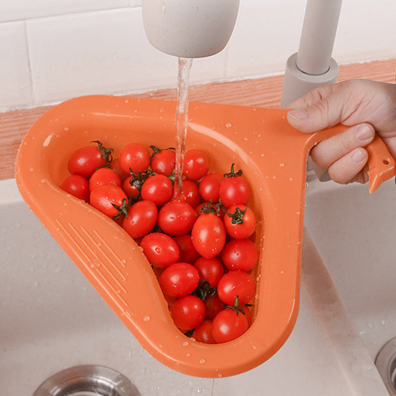 Stainless Steel Sink Hanging Fruit And Veggie Drain Basket