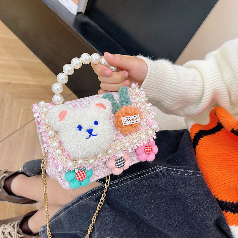 Children’s Portable Diagonal Crossbody Bag – Lightweight Kids Shoulder Bag