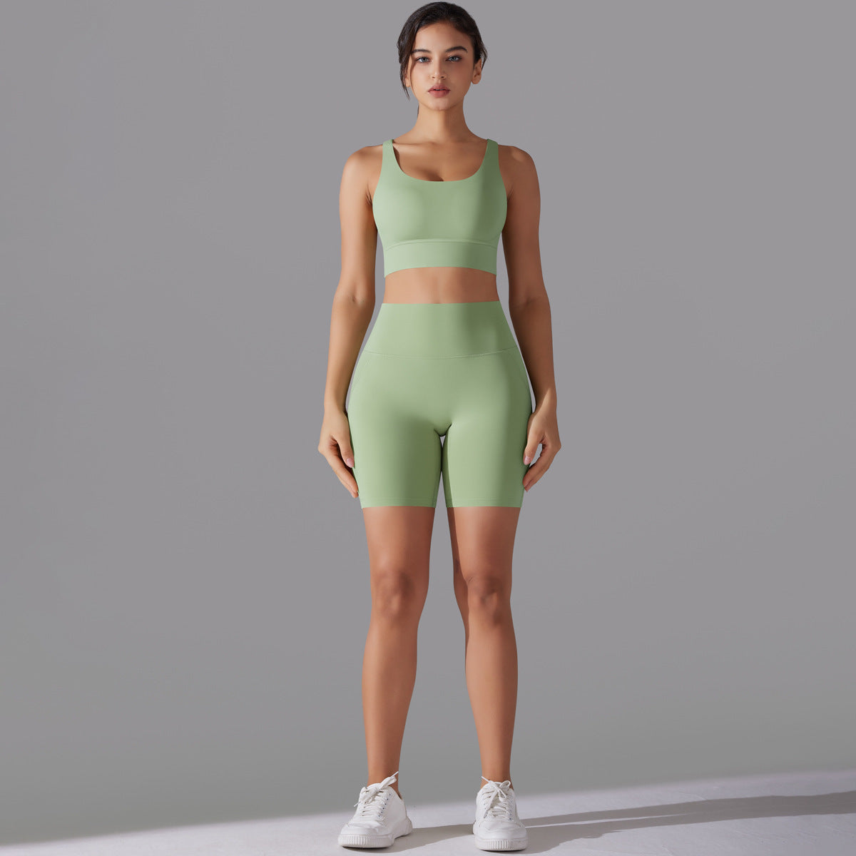 Beauty Back Cross Sports Underwear Fitness Yoga Wear Suit