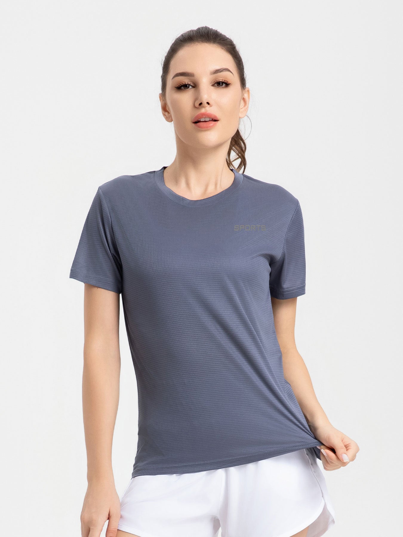 Women’s Quick-Dry Sports T-Shirt – Breathable Short Sleeve Gym & Running Top