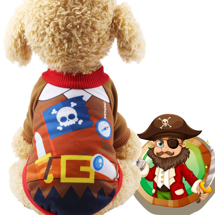 Halloween Pet Costume – Funny Dog and Cat Outfit for Halloween Day Dress-Up