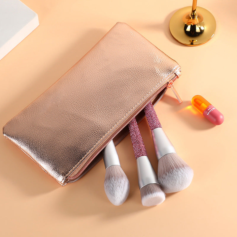 Diamond Encrusted Makeup Brush – Soft Bristle Luxury Beauty Tool