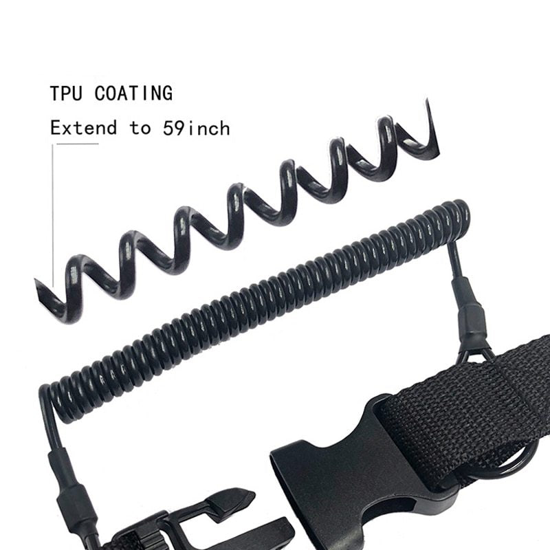 Diving Equipment Double Hook Spring Wire Rope