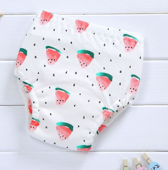 Baby Infant Toddler Cotton Training Pants – Reusable Cloth Underwear for Girls