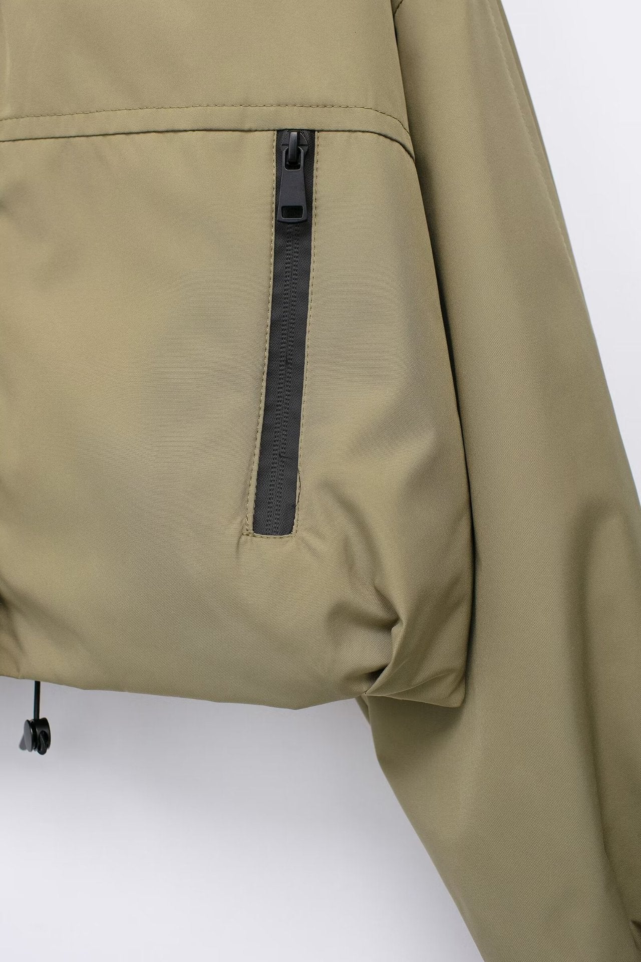 Fashion Hooded Short Jacket Women