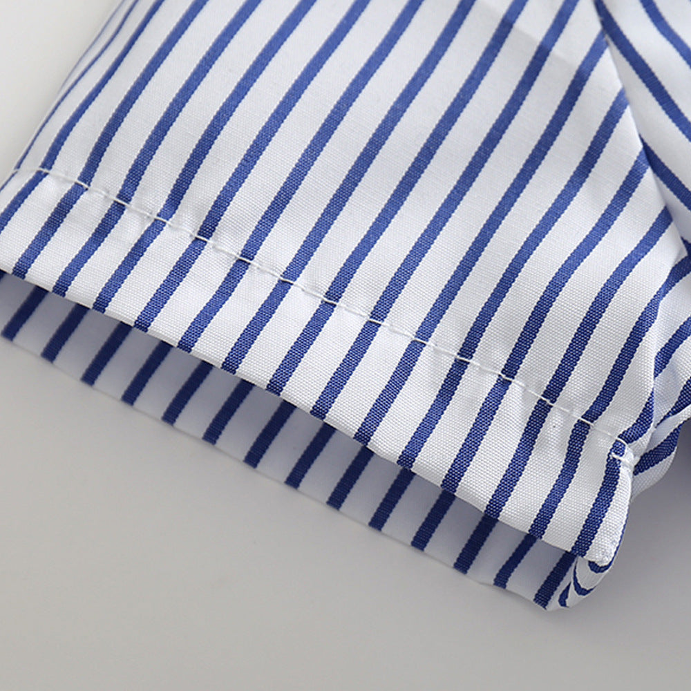 Short-Sleeve T-Shirt and White Pants Fashion Clothing Suit