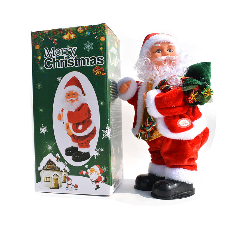 Electric Dancing Santa Claus Music Christmas Ornament
