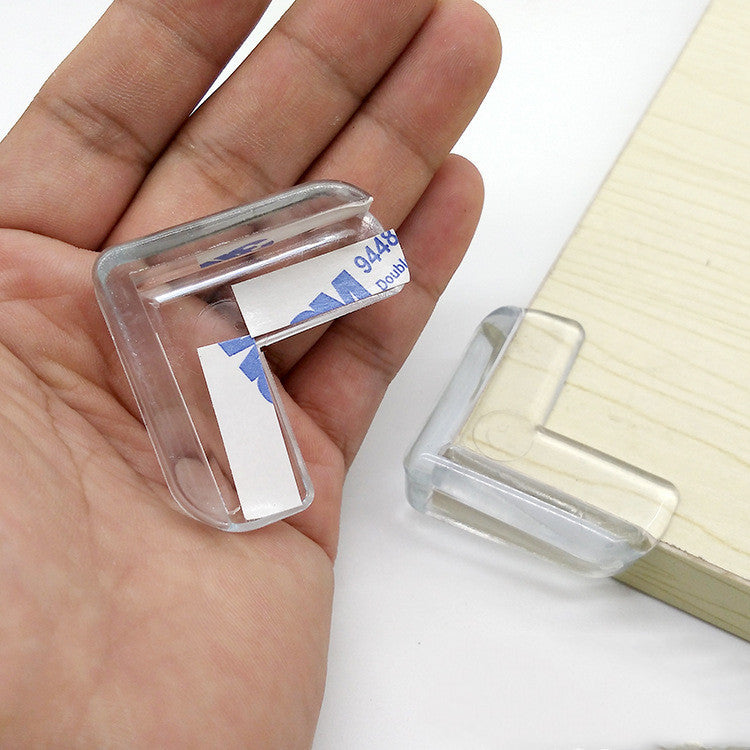 Soft PVC Table Corner Guard For Baby Safety With 3M Tape