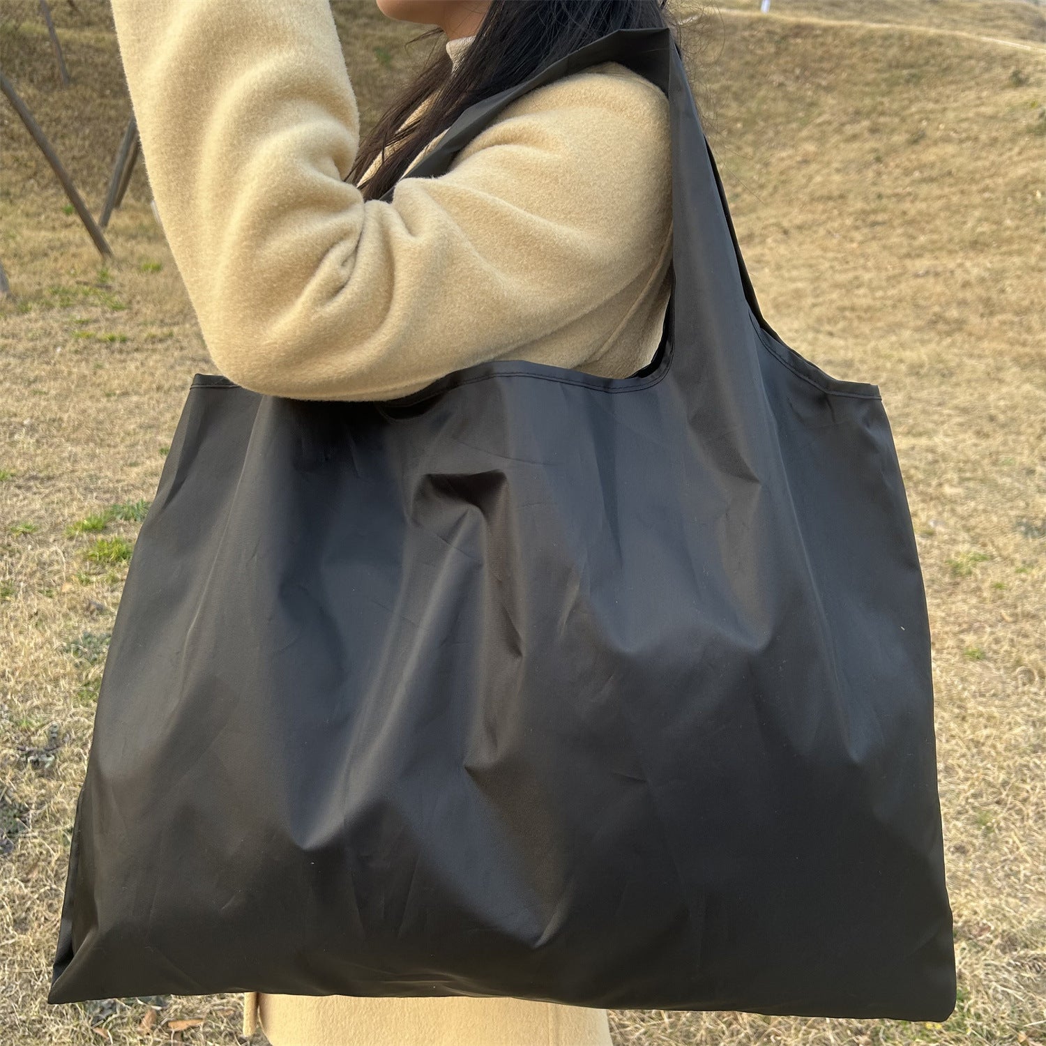 Folding Environment-Friendly Shopping Bag – Reusable & Portable
