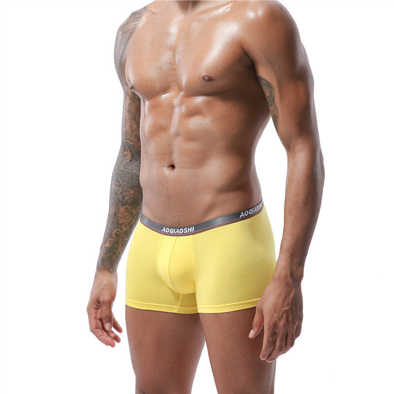 Fashion New Men's Underwear Solid Color