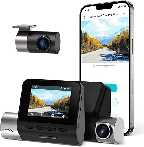 70mai A500S Dash Cam – 2.7K 1944P HD with WiFi & GPS