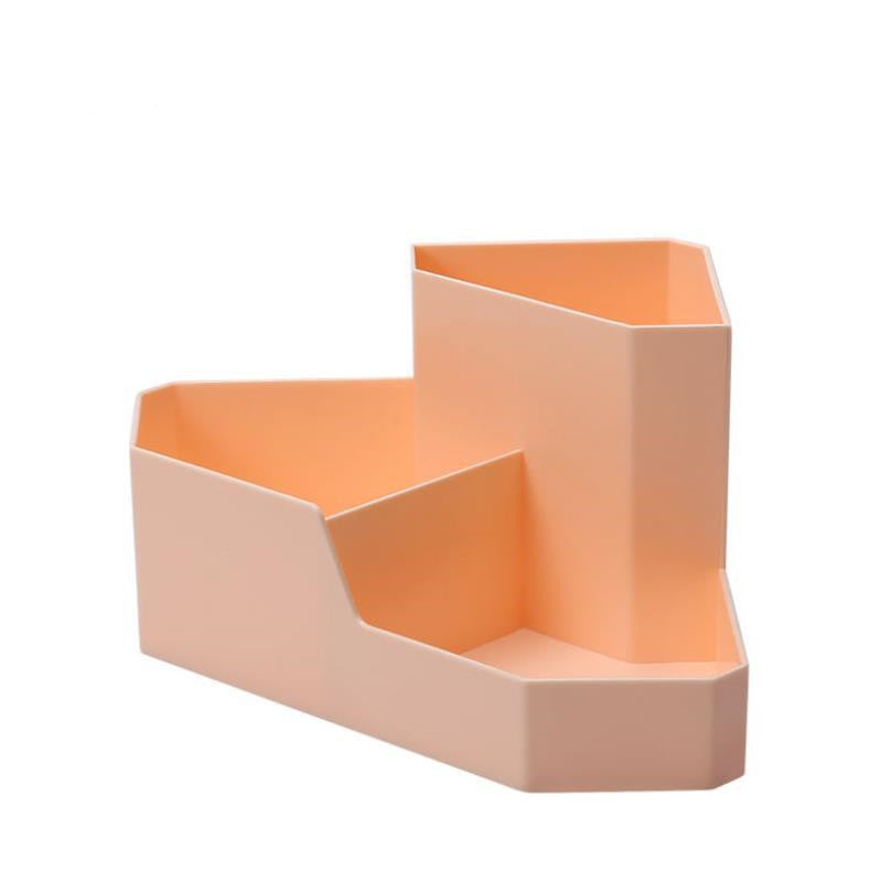 Multi-Grid Corner Storage Box – ABS Plastic Organizer