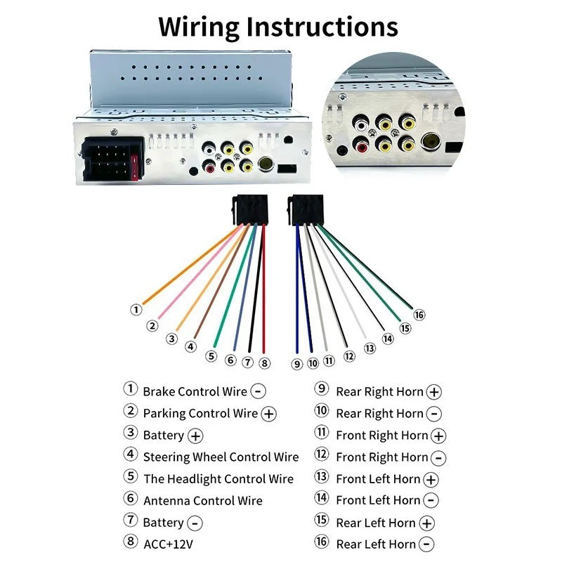 Car MP5 Player – Mobile Phone Interconnection Multimedia System
