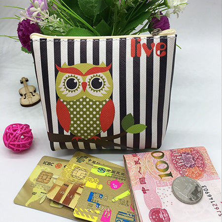 PU Wallet Coin Bag – Ladies, Children & Student Storage Pouch
