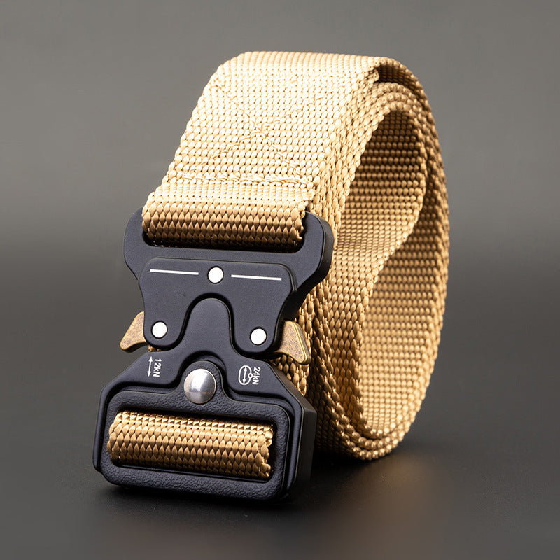 Nylon Tactical Belt – Adjustable Release Buckle