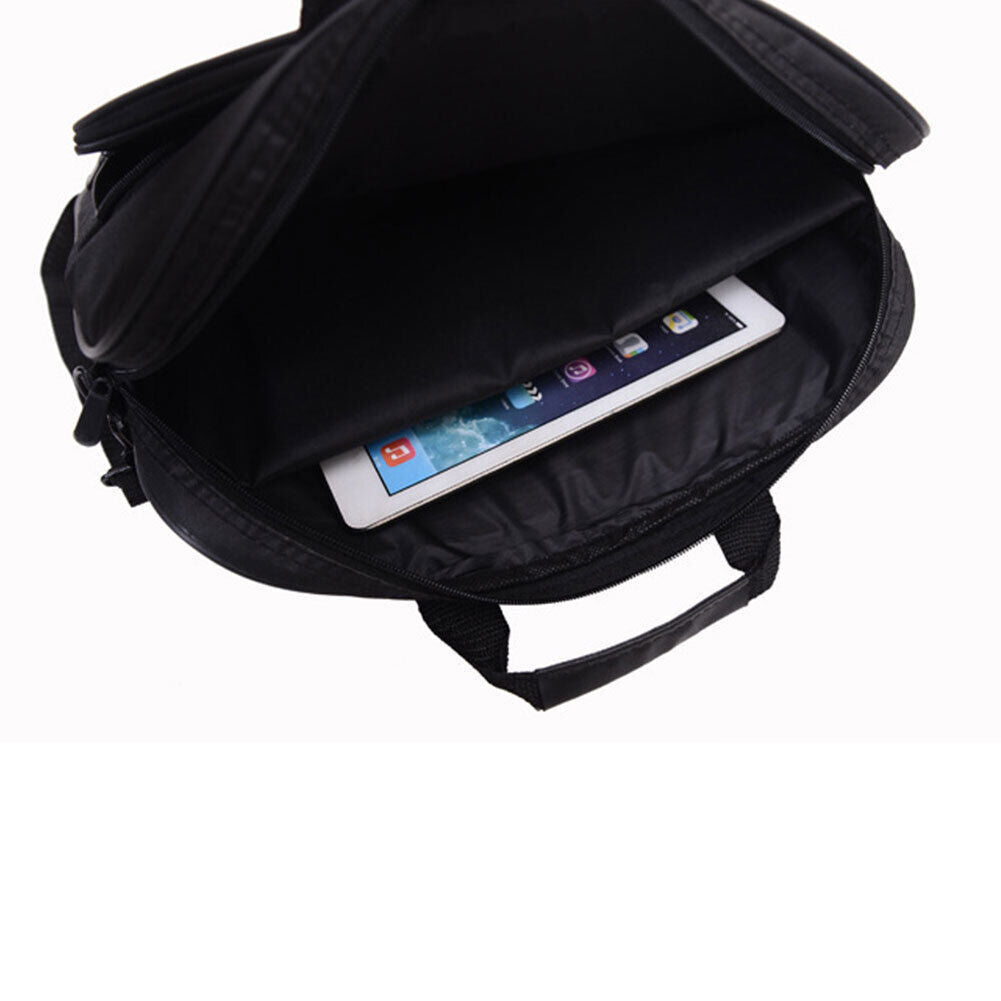 Slim Unisex Nylon Laptop Bag With Shockproof Interlayer
