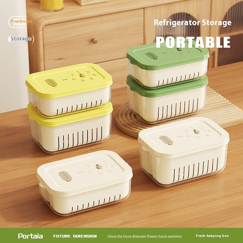 Household Minimalist Kitchen Timing Crisper