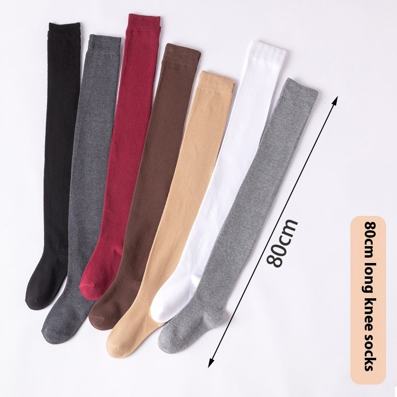 Women's High Silicone Non-slip Cotton Socks