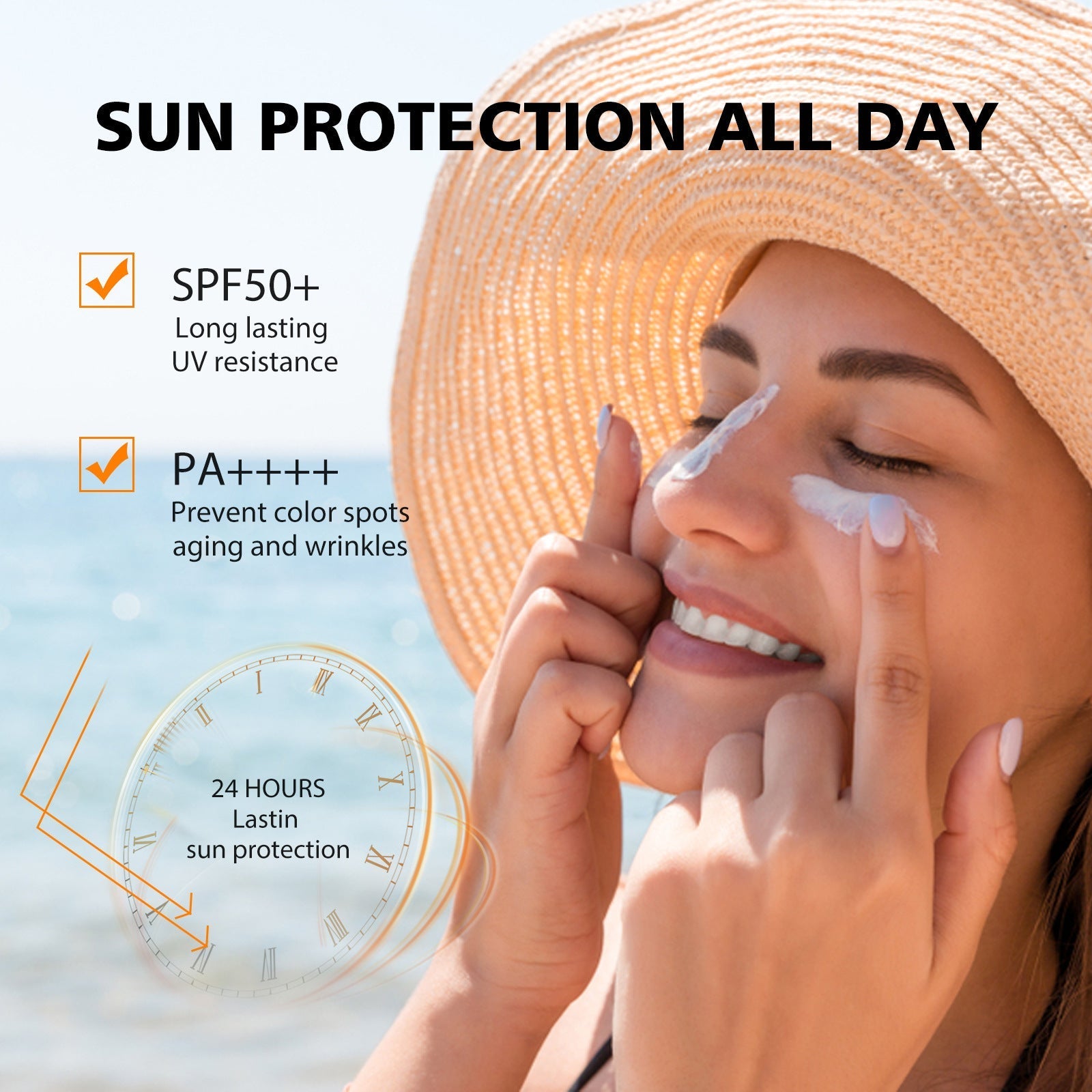 Hyaluronic Acid Gel Sunscreen For Summer UV Protection