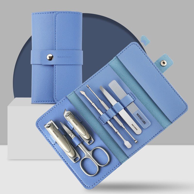 Stainless Steel Nail Clippers – Anti-Splash Household Care Tool Set