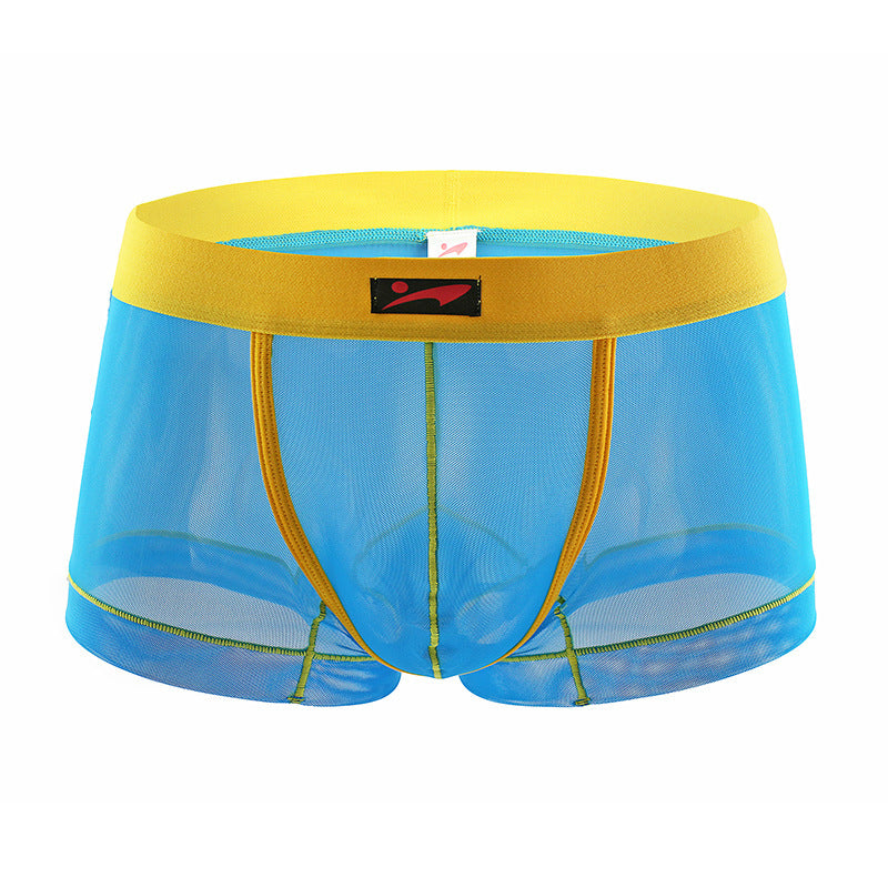 Men's Transparent Mesh Fashion Breathable Underwear