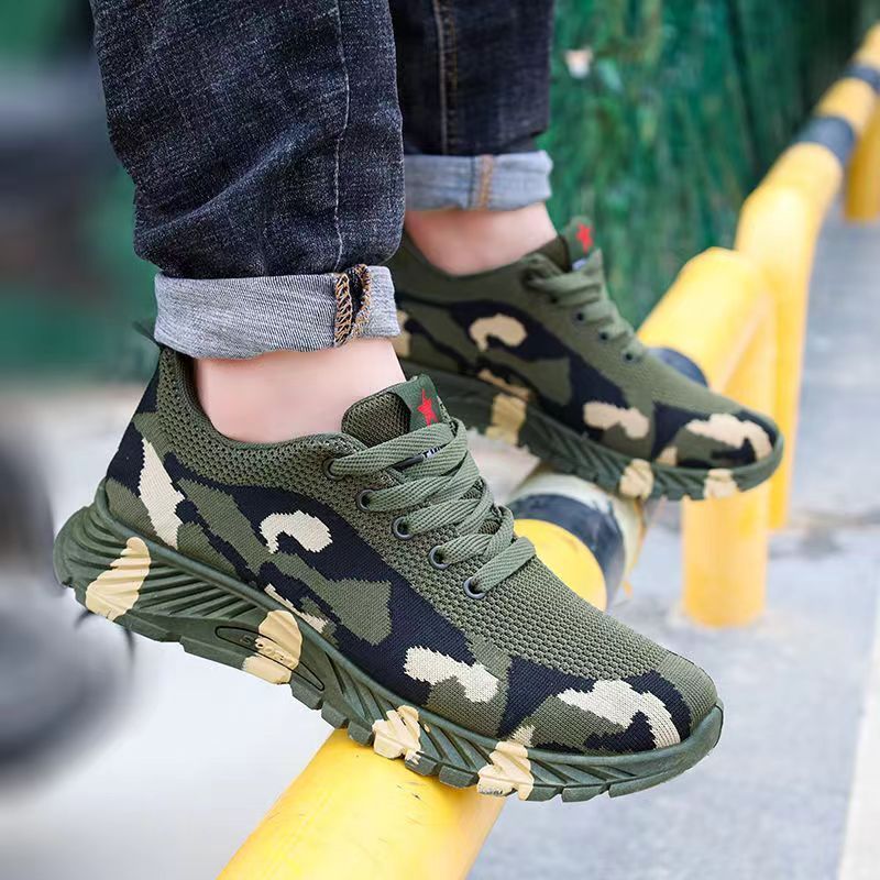 Outdoor Mountaineering Training Students Military Construction Site Labor Protection Shoes