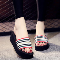 More Than 55cm White Striped