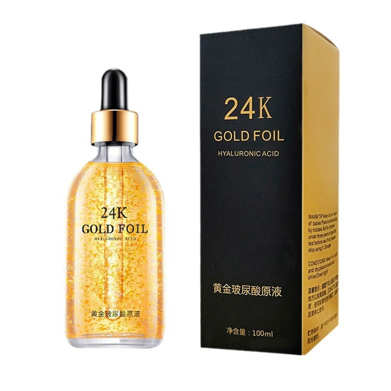 Glass Bottle Hydrating Hyaluronic Serum Niacinamide Ginseng
