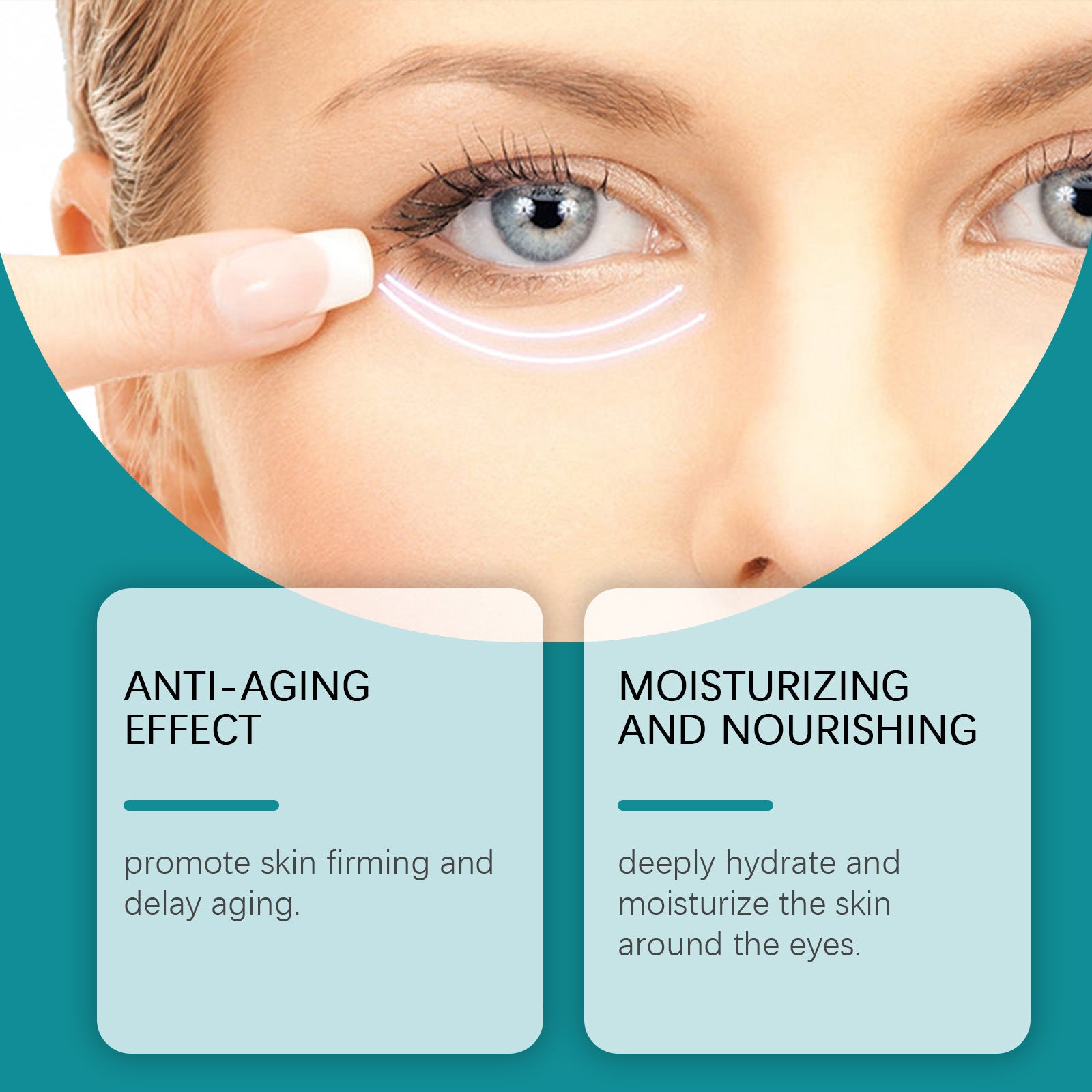 Hydrating Elastic Moisturizing Care Moisturizing Apply Eye Cream