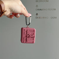 Red three dimensional angel
