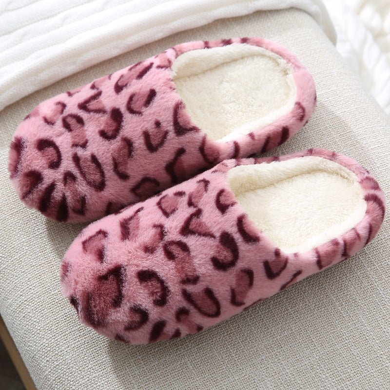 Cotton Slippers Floor Non-slip Warm Korean Women's