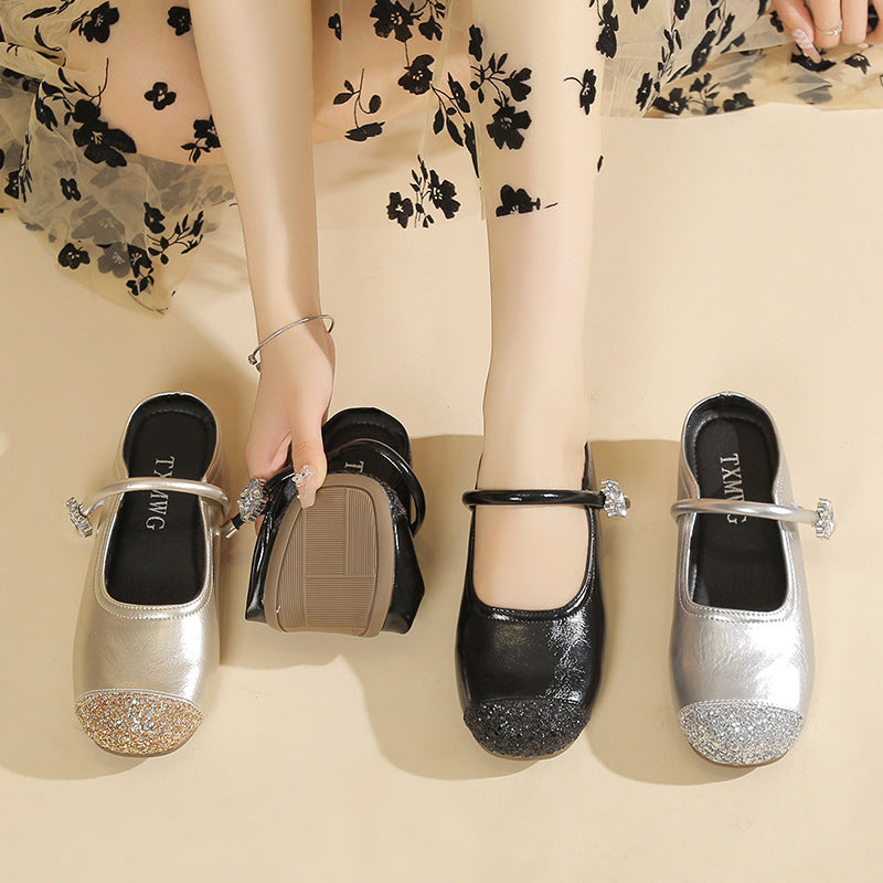 Casual Shallow Mouth Toe Sandals For Women