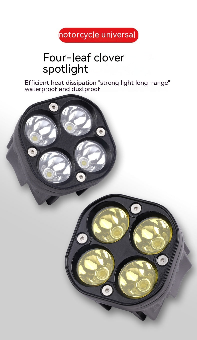 Motorcycle Car Modification Four-eye Headlight