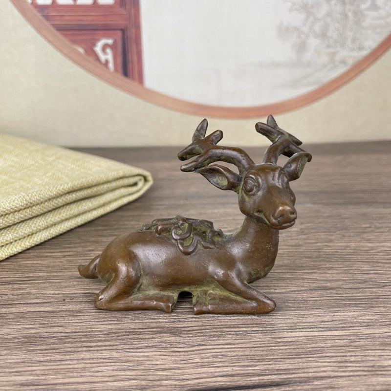 Retro Nostalgic Elk Crafts Decoration Home