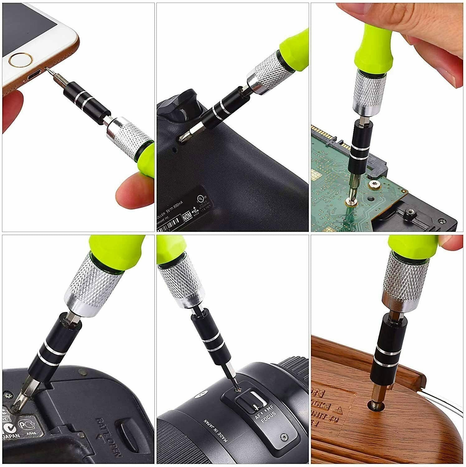 32-in-1 Precision Magnetic Screwdriver Set – Torx & Multi-Bit Kit