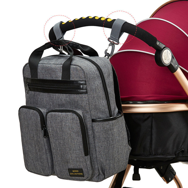 Lightweight Mother & Baby Backpack – Practical Storage Bag for Moms