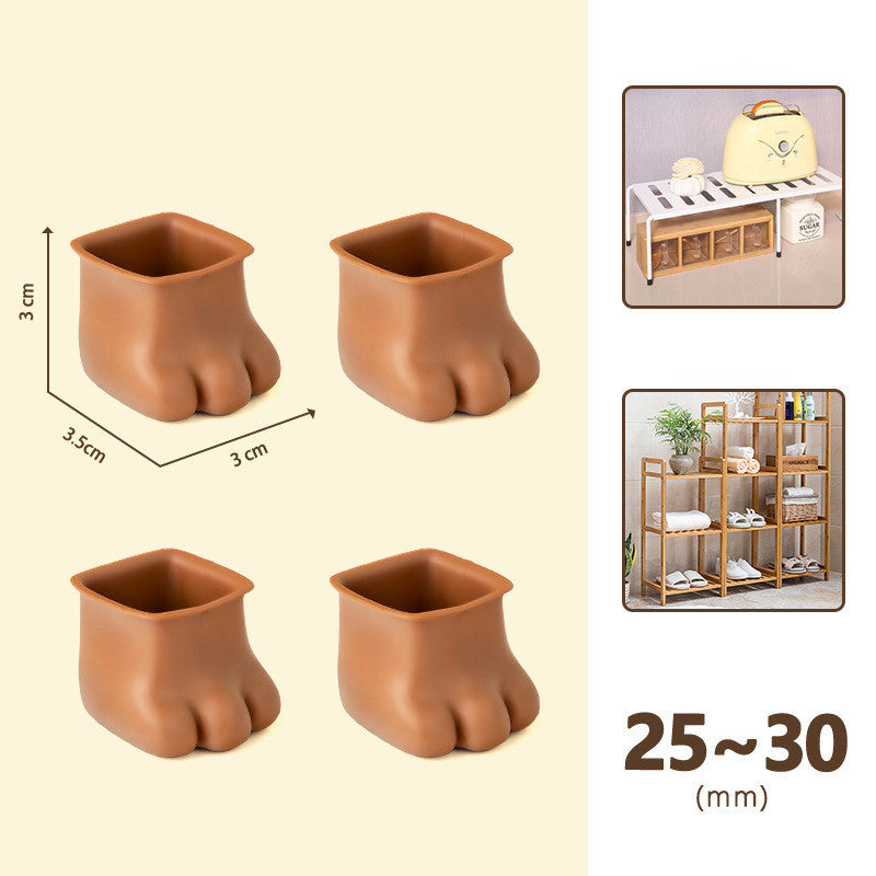 Silicone Table And Chair Foot Cover Cute Claw Table And Chair Protective Cover