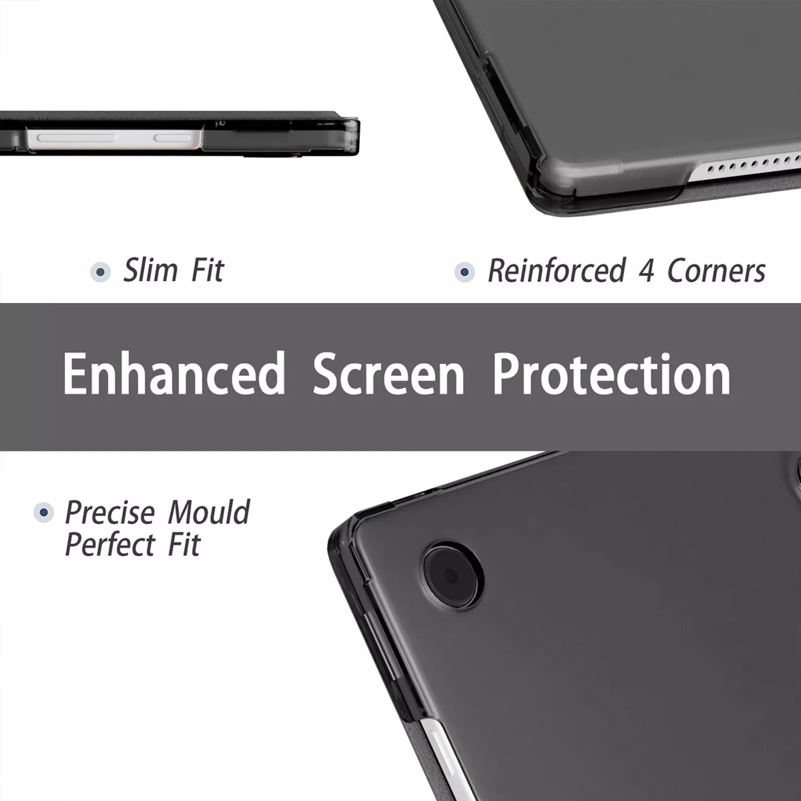 11in For  Galaxy Tab A9 PLUS Leather Smart Cover Flip Tablet Case