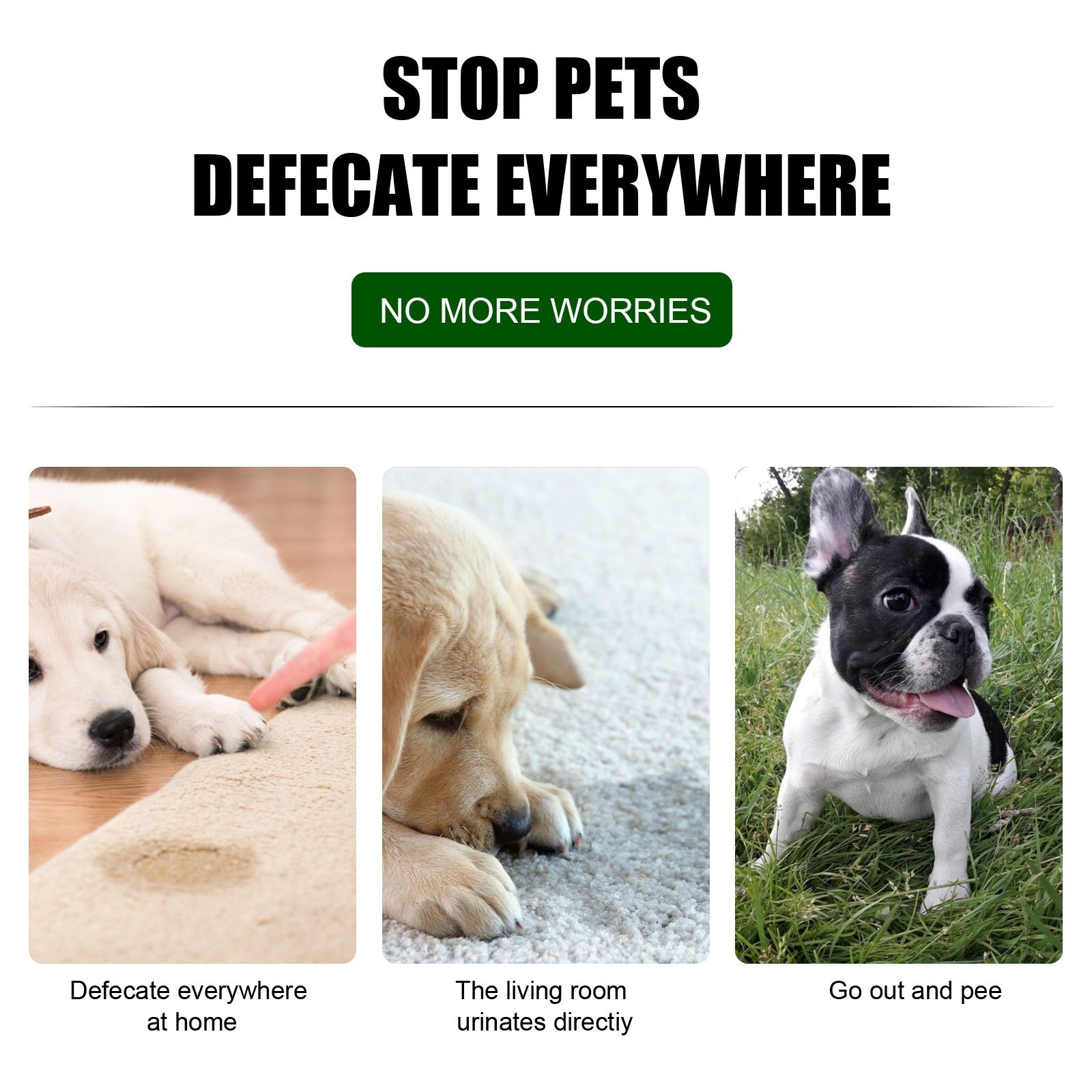 Pet Targeted Defecation Inducer Auxiliary Training Pet Urine Targeted Defecation Inducer
