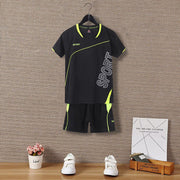 Kids Cotton Two-Piece Short Sleeve Summer Set Regular Casual