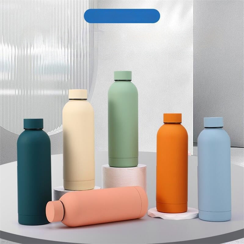 Vacuum Insulated Sports Bottle – Stainless Steel Reusable Water Cup
