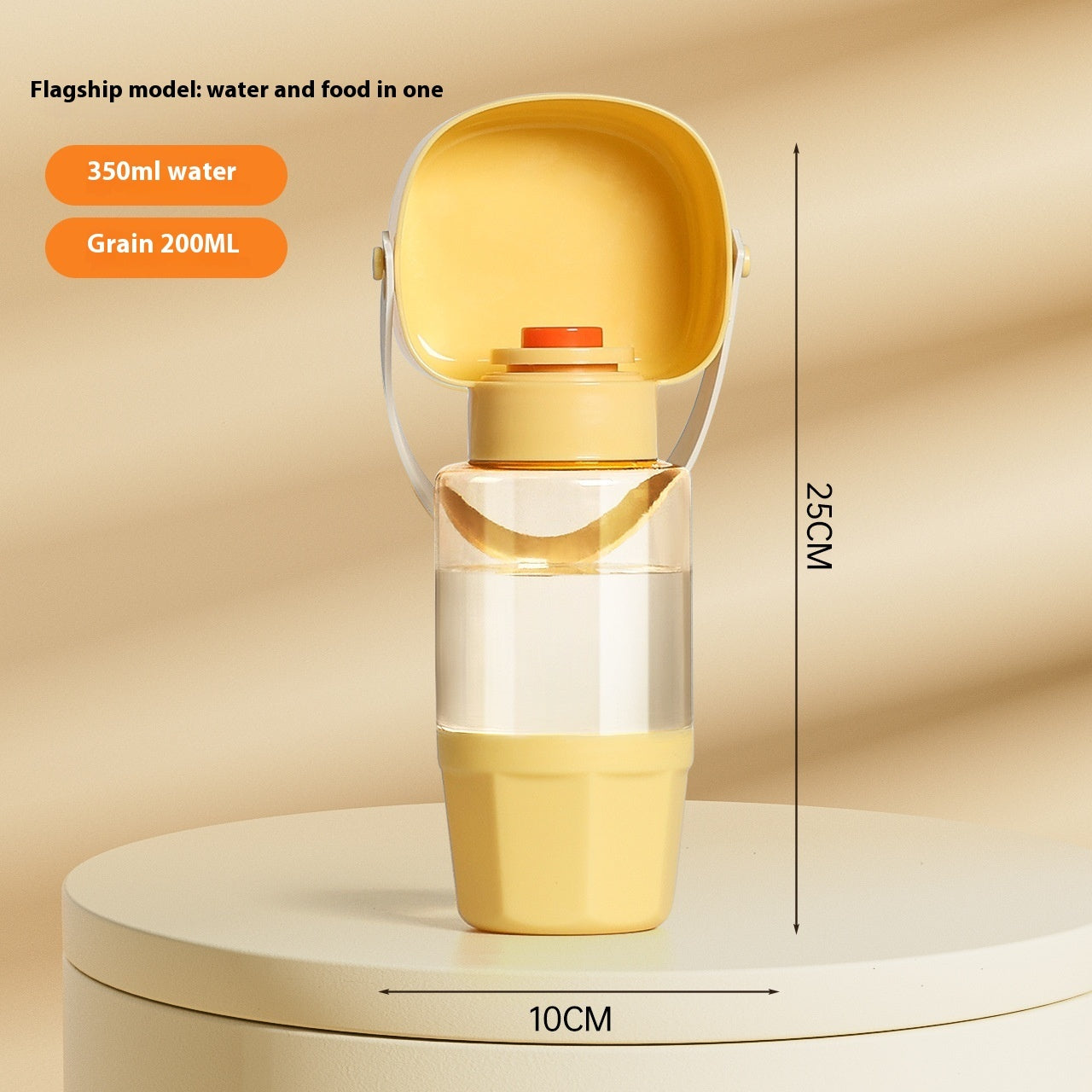 Outdoor For Cats And Dogs Feeding Water Heat-resistant Grain Storage Cup