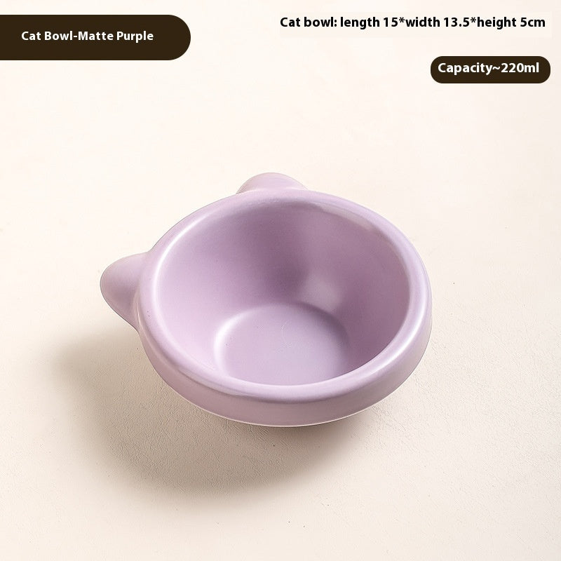 Cat Bowl Cat Ceramic Dog Drinking Water