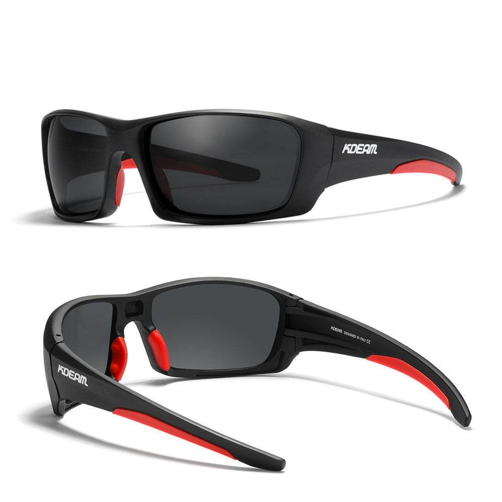 Ultralight Polarized Sports Sunglasses – Silicone Nose Pads